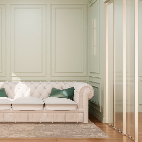 Tufted sofa
