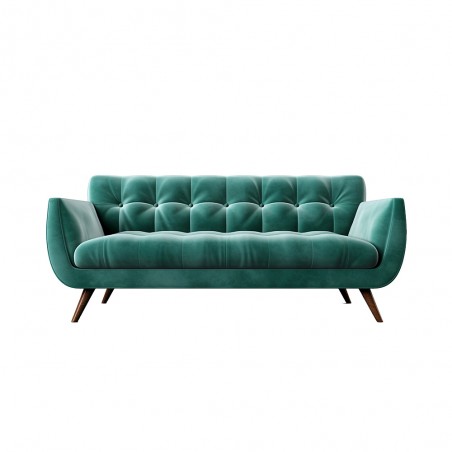 Tufted leg sofa