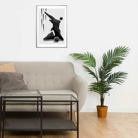Tufted leg sofa