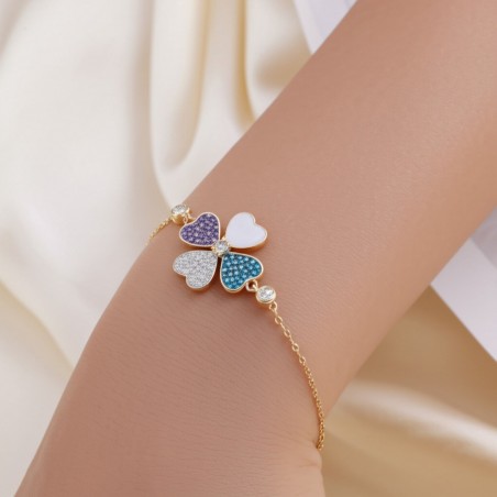 Clover Charm Bracelet