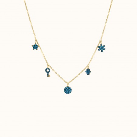 Cosmic Blue Necklace