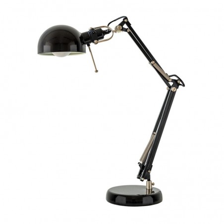 Black desk lamp