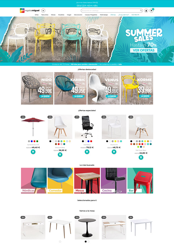 Furniture - Template pack for Creative Elements
